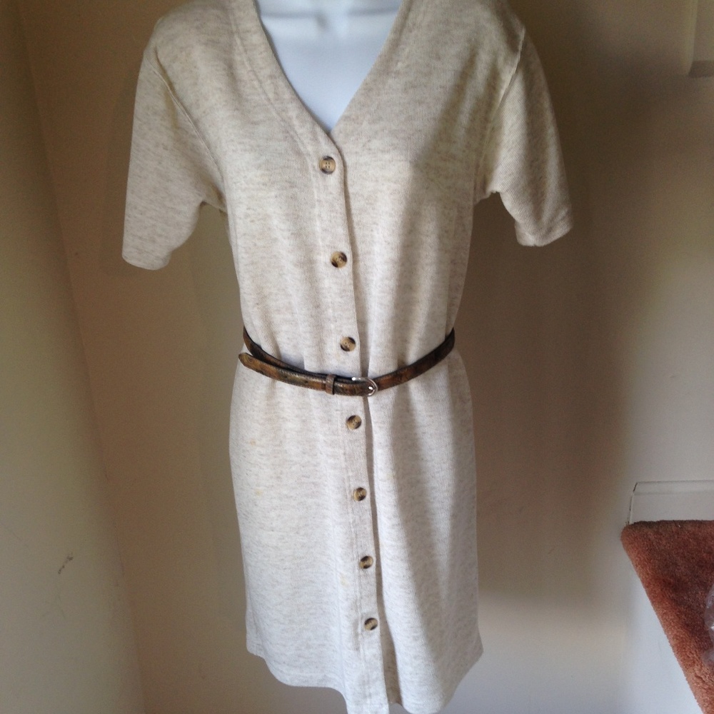 Tan dress